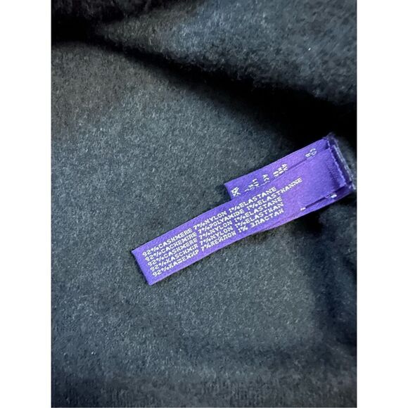 Ralph Lauren Purple Label Cashmere Collared Sweater Women’s Large CL3 - Picture 3 of 6